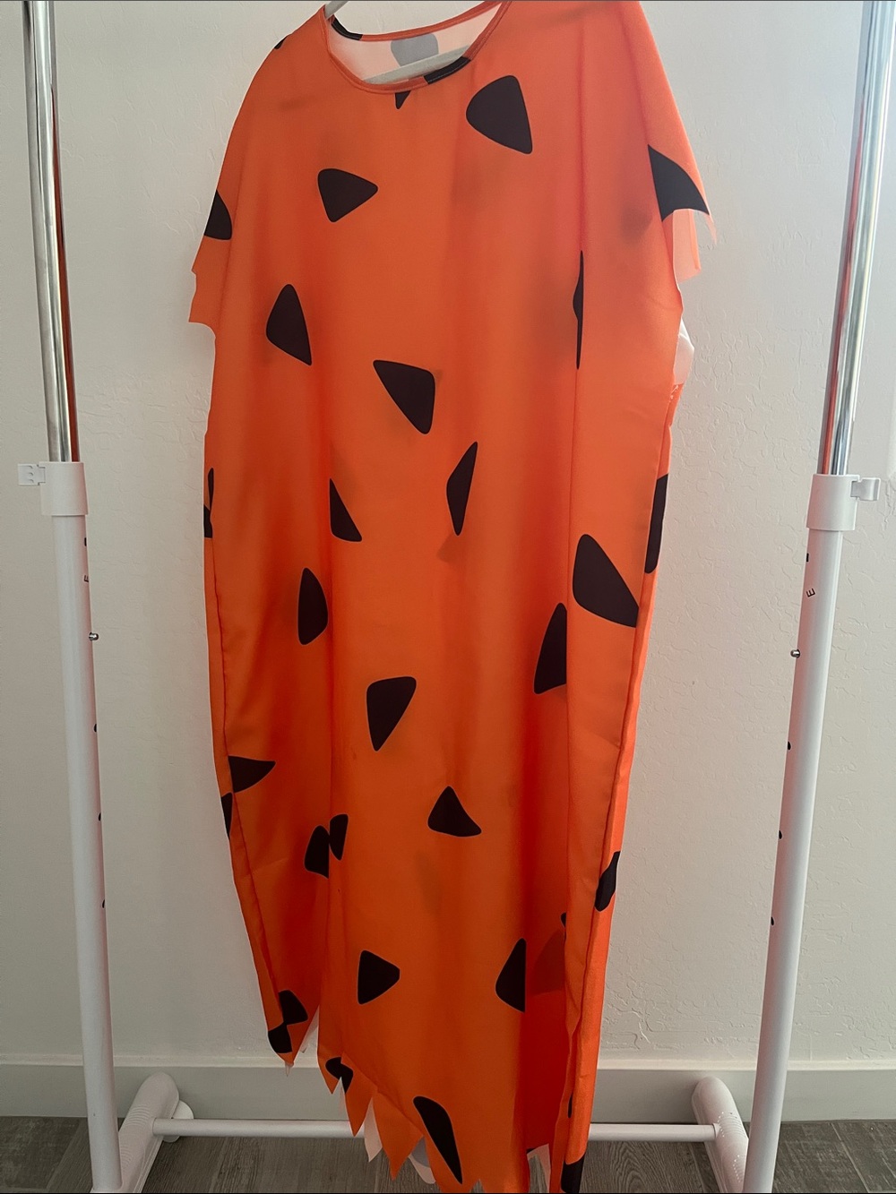 Fred Flintstone Orange Costume Size Large